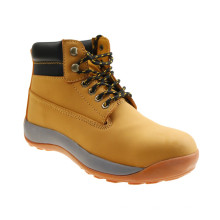 Yellow Cow Nubuck Leather Safety Shoes